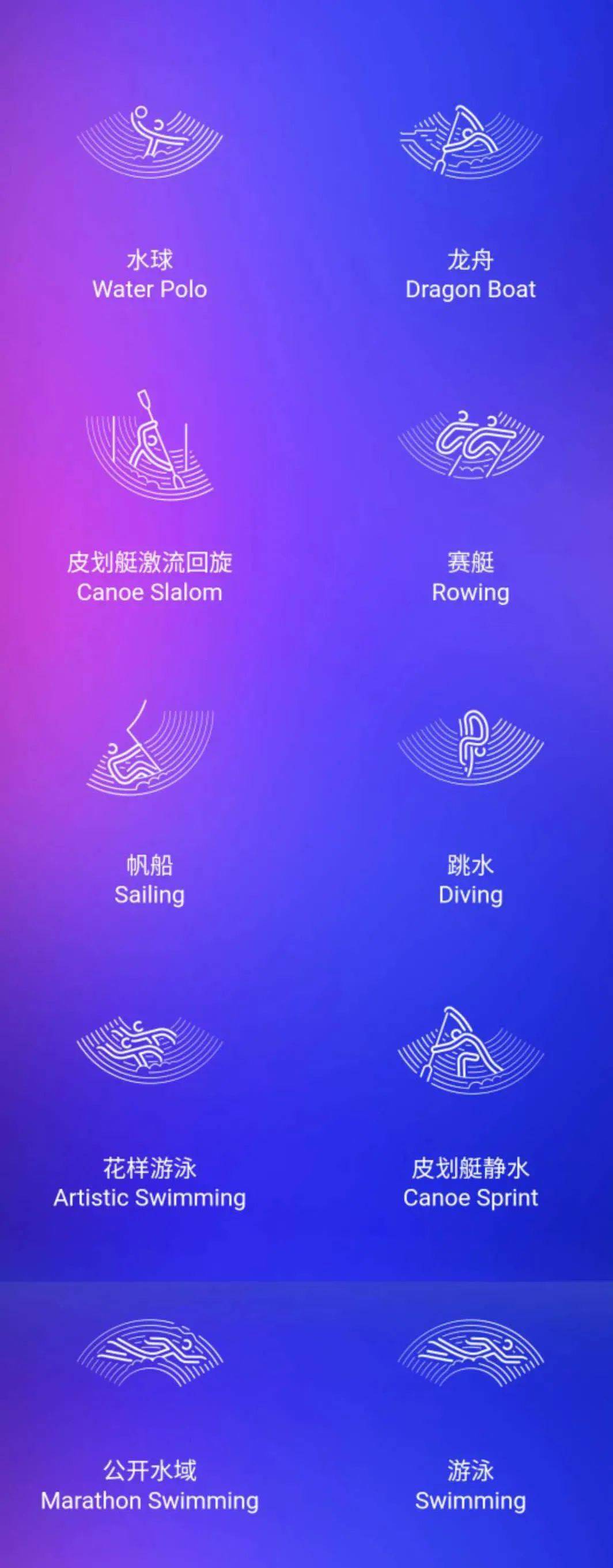
杭州亚运会59个体育图标出炉 动感十足！-火狐电竞官方网站(图12)