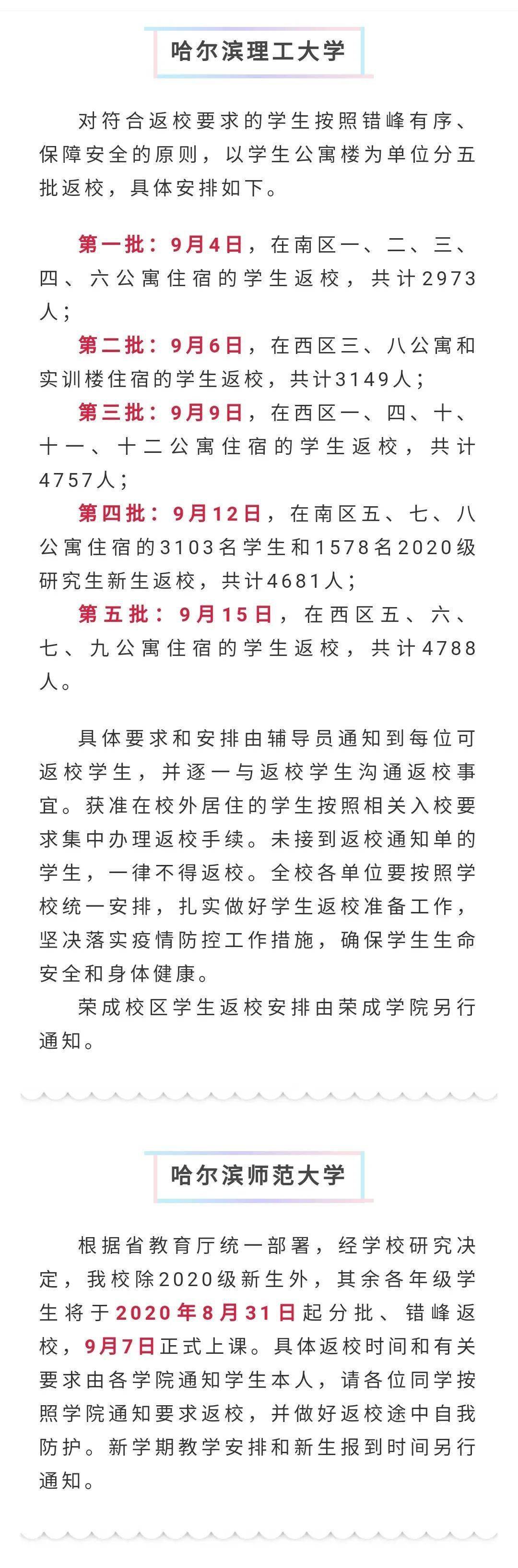 黑龙江各高校开学时间陆续出炉 齐齐哈尔这所高校开学时间定在……“火狐电竞官方网站”(图10)
黑龙江各高校开学时间陆续出炉 齐齐哈尔这所高校开学时间定在……“火狐电竞官方网站”(图10)